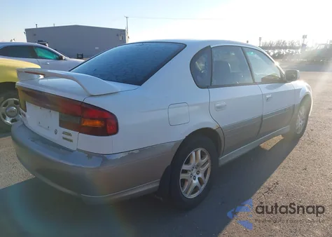 2000 Subaru Outback Limited z USA, uszkodzony, nr VIN 4S3BE6866Y7204889